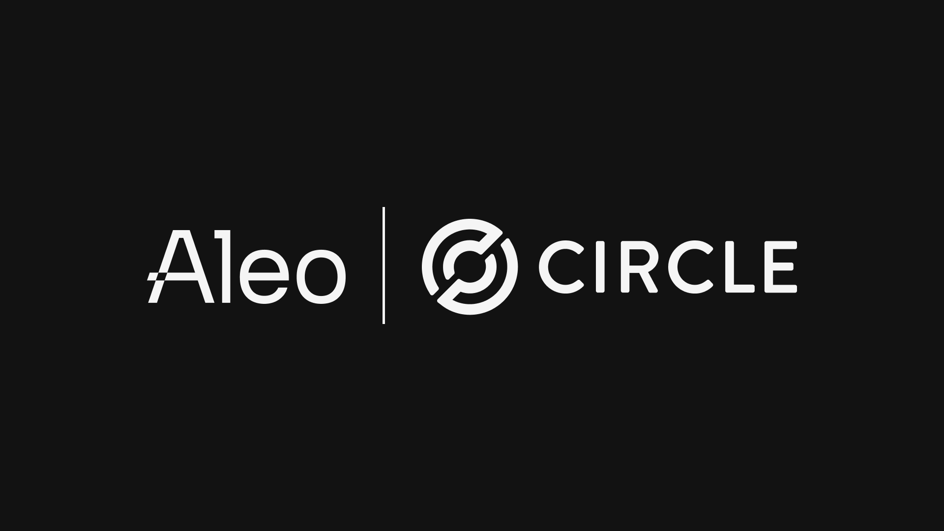 Aleo and Circle partnership